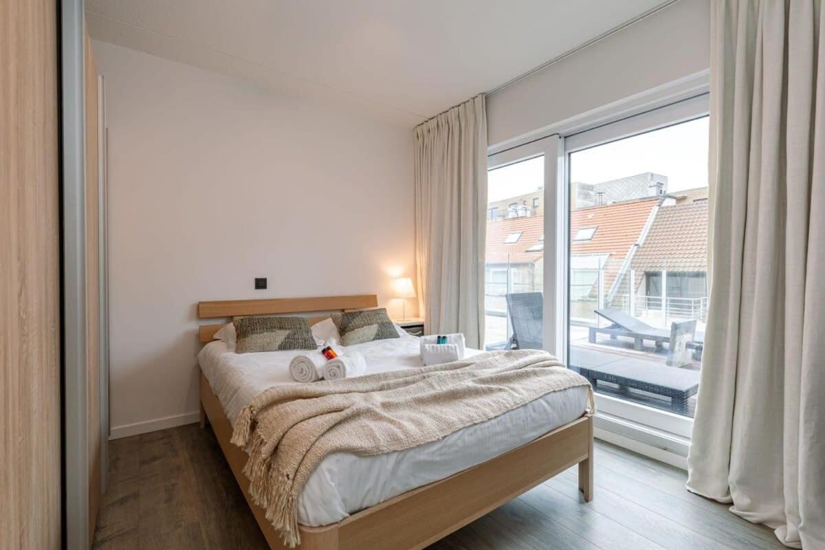 Huswell - Sunny Apartment In Knokke-Heist With Big Terrace エクステリア 写真