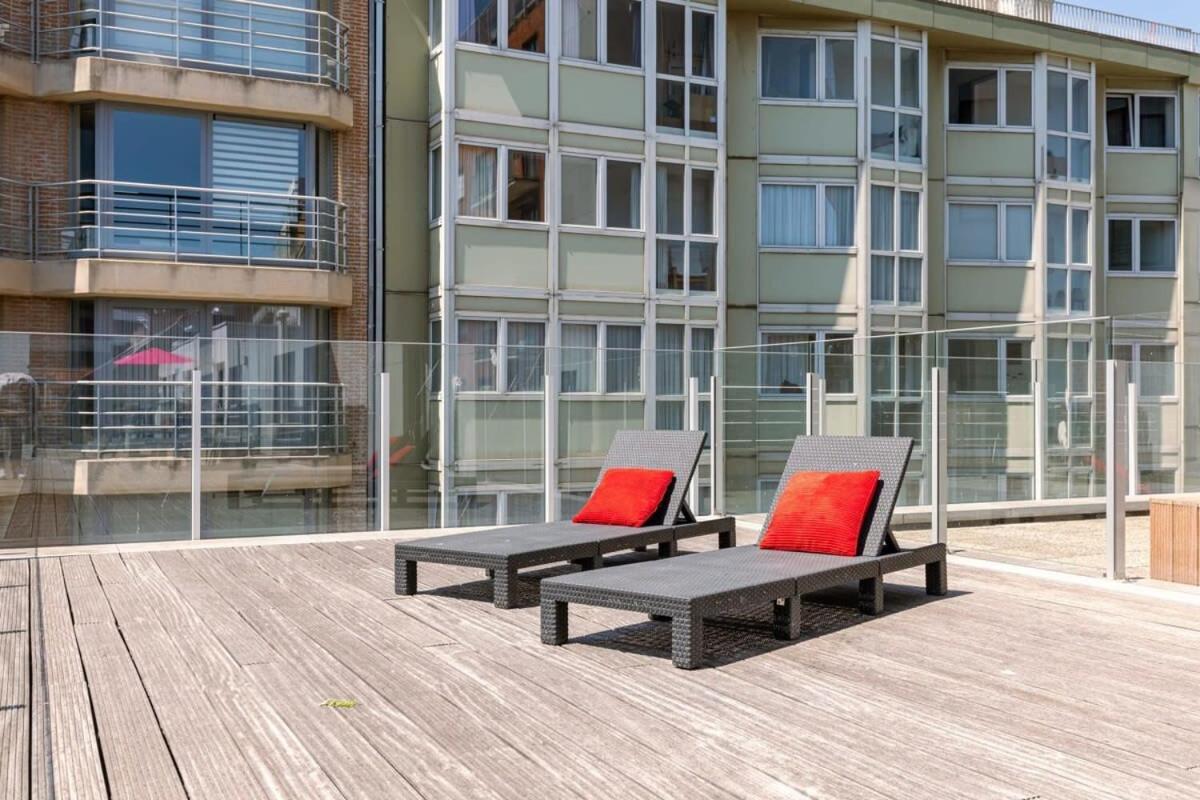Huswell - Sunny Apartment In Knokke-Heist With Big Terrace エクステリア 写真